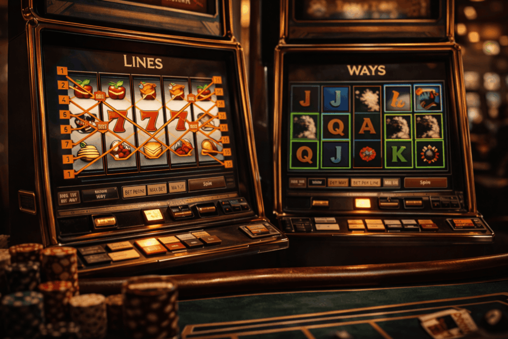 Diferencia entre líneas de pago y sistemas “ways to win”